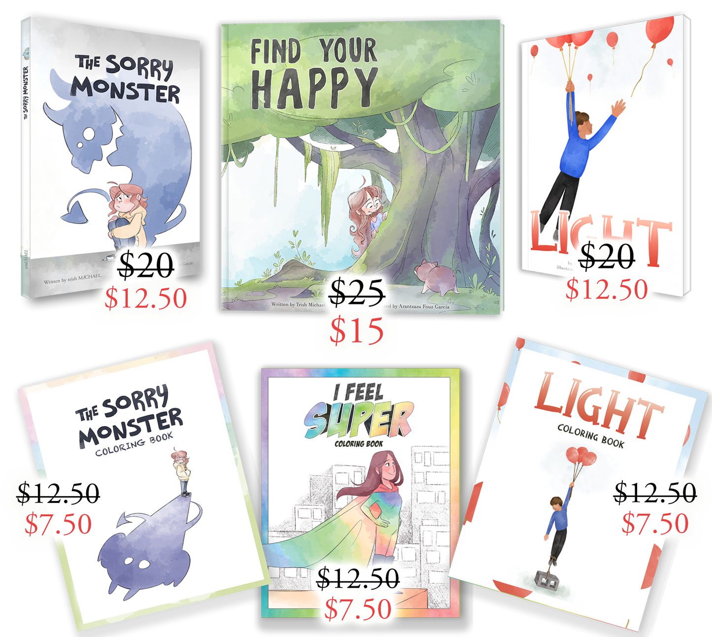 6 Book Bundle - Special Offer