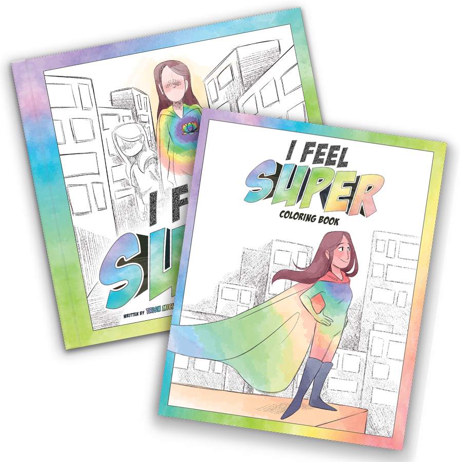 Super Books Bundle - I Feel Super Book and Coloring Book